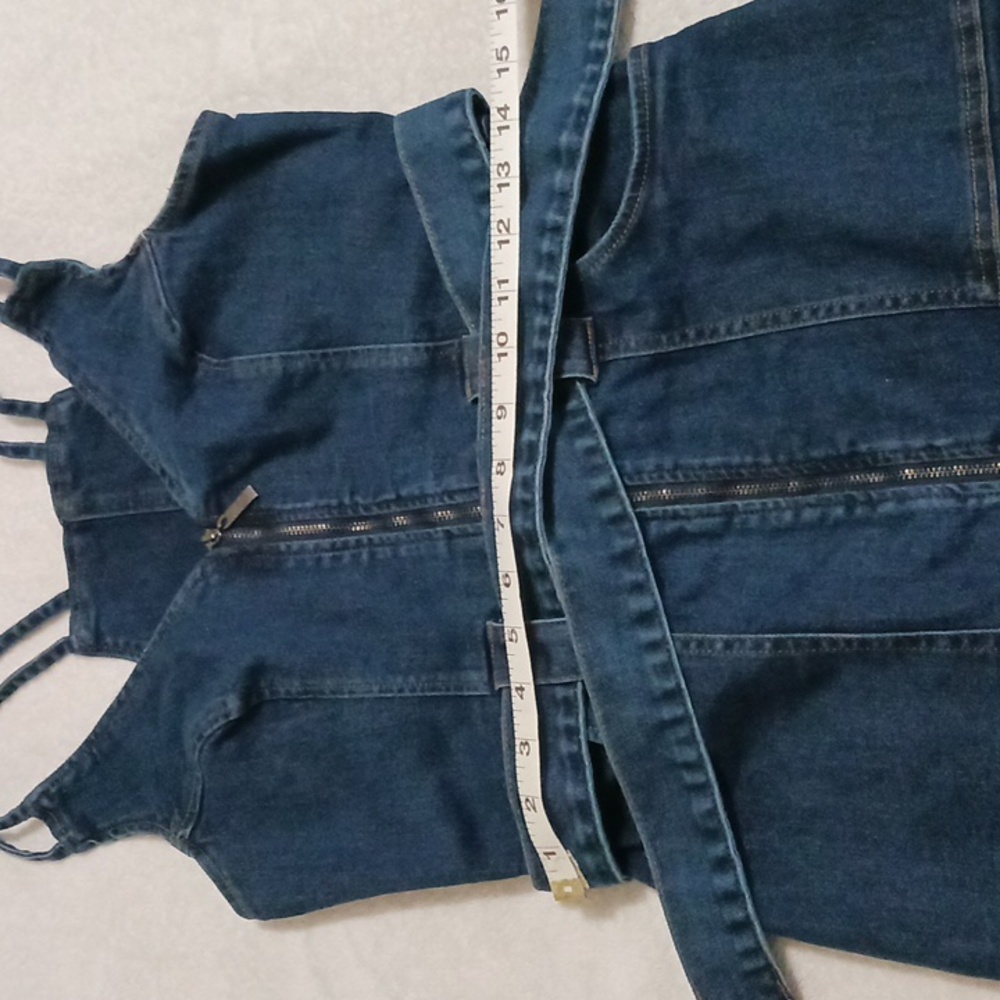 Venus Women's Dress 4 Denim Zip Closure - Picture 7 of 11